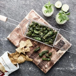 Weston Butikk 12 Grillkurv Med Lokk