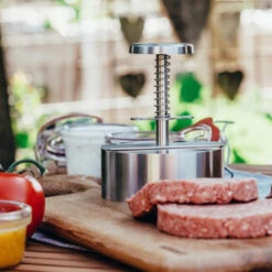 Hamburgerpresse I Rustfritt Stål -Weston Butikk 13901 4